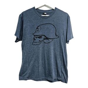 Metal Mulisha skull helmet Tee shirt small